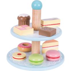 Bigjigs Toys Cake Stand zestaw zabawek 3y+ 9 szt.
