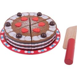 Bigjigs Toys Chocolate Cake zabawka edukacyjna 3y+ 1 szt.
