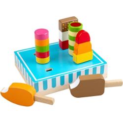 Bigjigs Toys Wooden Ice Lollies zestaw zabawek z drewna 3 y+ 7 szt.