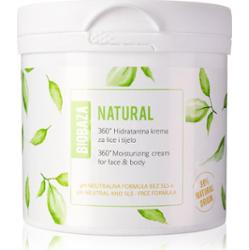 BIOBAZA Natural krem nawilżający do twarzy i ciała 500 ml