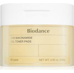 Biodance Vita Niacinamide tonizujące płatki do twarzy z efektem rozświetlającym 60 szt.