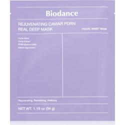 Biodance - Rejuvenating Caviar PDRN Real Deep Mask, 34 g - rewitalizująca maska hydrożelowa do twarzy w płachcie