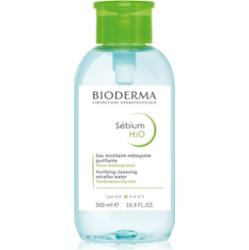 Bioderma Sébium H2O woda micelarna do skóry mieszanej i tłustej z dozownikiem 500 ml