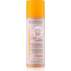 Bioderma Photoderm Nude Touch ochronny fluid tonujący do skóry tłustej i mieszanej SPF 50+ odcień Light Colour 40 ml