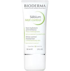 Bioderma Sébium Mat Control lekki krem nawilżający przeciw błyszczeniu i rozszerzonym porom 30 ml