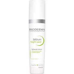Bioderma Sébium Night Peel Smoothing Concentrate serum do twarzy na noc z ujednolicającą i rozjaśniającą skórę formułą 40 ml