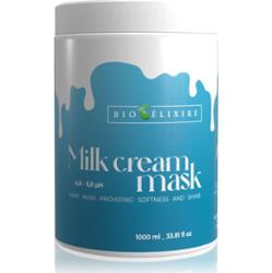 Bioélixire Milk Cream maseczka do nabłyszczania i zmiękczania włosów 1000 ml
