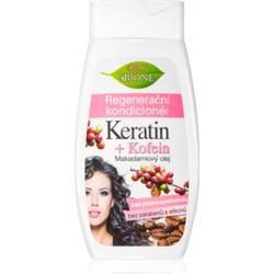 Bione Cosmetics Keratin + Kofein odżywka regenerująca do włosów 260 ml