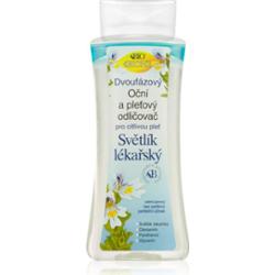 Bione Cosmetics Eyebright dwufazowy płyn o demakijażu do twarzy i okolic oczu 255 ml