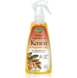Bione Cosmetics Keratin + Argan odżywka regenerująca bez spłukiwania do włosów 260 ml