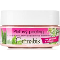 Bione Cosmetics Cannabis peeling do twarzy do twarzy i ciała 200 g