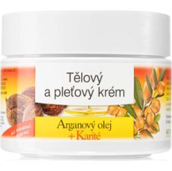 Bione Cosmetics Argan Oil + Karité krem do twarzy dla całej rodziny 260 ml