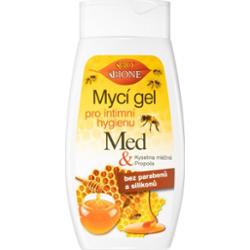 Bione Cosmetics Honey + Q10 żel do higieny intymnej z mleczkiem pszczelim 260 ml