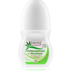 Bione Cosmetics Cannabis antyperspirant roll-on o zapachu kwiatów 80 ml
