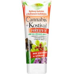 Bione Cosmetics Cannabis Kostival rozgrzewający żel rozluźniający mięśnie i stawy 200 ml