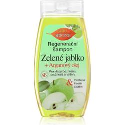 Bione Cosmetics Green Apple + Argan Oil szampon regenerujący 260 ml