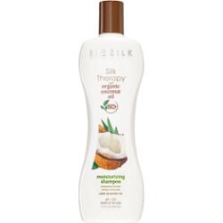 Biosilk Silk Therapy Natural Coconut Oil szampon nawilżający Z olejkiem kokosowym. 355 ml