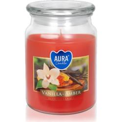 BISPOL Vanilla & Amber świeczka zapachowa 500 ml