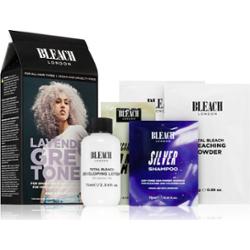 Bleach London Toner Kit semi-permanentna farba do włosów do włosów blond odcień Lavender Grey 1 szt.