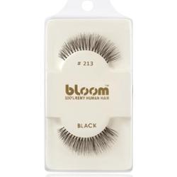 Bloom Natural rzęsy z naturalnych włosów No. 213 (Black) 1 cm