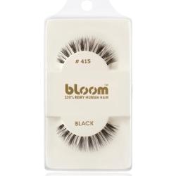 Bloom Natural rzęsy z naturalnych włosów No. 415 (Black) 1 cm