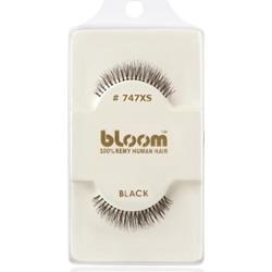 Bloom Natural rzęsy z naturalnych włosów No. 747XS (Black) 1 cm