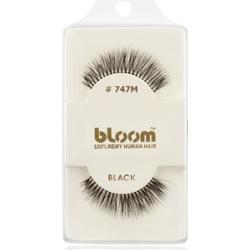 Bloom Natural rzęsy z naturalnych włosów No. 747M (Black) 1 cm