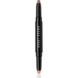 Bobbi Brown Long-Wear Dual-Ended Cream Shadow Stick cienie do powiek w kredce podwójne odcień Heat Ray / Biscotti 1.6 g