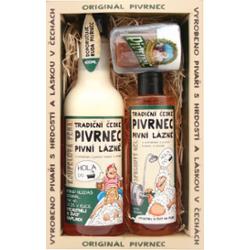 Bohemia Gifts & Cosmetics Beer zestaw upominkowy do kąpieli dla mężczyzn