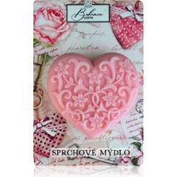 Bohemia Gifts & Cosmetics Handmade Heart mydło robione ręcznie z gliceryną 90 g