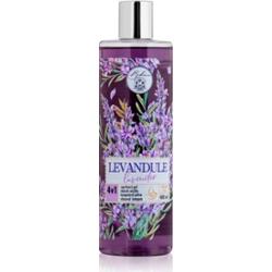 Bohemia Gifts & Cosmetics Flower Line Lavender żel do mycia ciała i włosów 4 v 1 400 ml