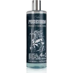 Bohemia Gifts & Cosmetics Poseidon żel do mycia 4 v 1 dla mężczyzn 400 ml