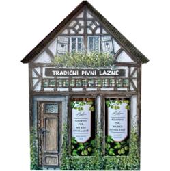 Bohemia Gifts & Cosmetics Little House Beer zestaw upominkowy