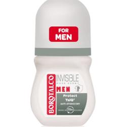 Borotalco MEN Invisible dezodorant roll-on 72 godz. zapachy Musk 50 ml
