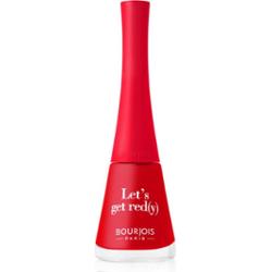 Bourjois 1 Seconde szybkoschnący lakier do paznokci odcień 009 Let's Get Red(y) 9 ml
