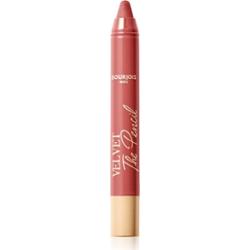 Bourjois Velvet the Pencil szminka w kredce z matowym wykończeniem odcień 04 Less is Brown 1,8 g