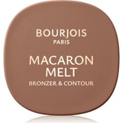 Bourjois Macaron Melt Bronzer & Contour bronzer i puder do konturowania 2 w 1 odcień 01 Vanilla Foam 5 g
