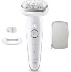 Braun Silk-épil 9 9-011 epilator z maksymalnie elastyczną głowicą do golenia na mokro i na sucho 1 szt.