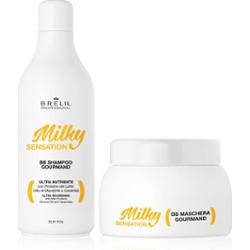 Brelil Professional Milky Sensation Set zestaw upominkowy do włosów zniszczonych
