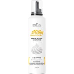 Brelil Professional Milky Sensation Hair BB Mousse pianka nawilżająca do włosów nieposłusznych i puszących się 250 ml