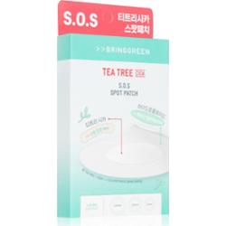 BRINGGREEN Tea Tree Cica SOS Spot Patch plastry dla skóry problematycznej o działaniu uspokajającym 100 szt.