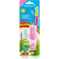 Brush Baby BabySonic elektryczna szczoteczka do zębów dla dzieci 0 – 36 miesięcy Pink 1 szt.