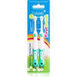 Brush Baby FirstBrush szczoteczki do zębów dla dzieci 2 szt.
