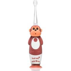 Brush Baby WildOnes WildOne elektryczna szczoteczka do zębów + 2 zapasowe końcówki dla dzieci Monkey 1 szt.