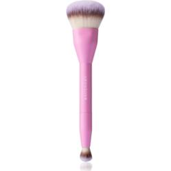 BrushArt Double Duty Concealer & Foundation brush pędzel do podkładu i korektora dwustronny 1 szt.
