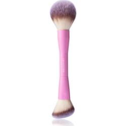 BrushArt Double Duty Blush & Powder brush pędzel do różu i pudru dwustronny 1 szt.