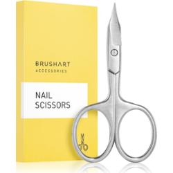 BrushArt Accessories Nail scissors nożyczki do paznokci odcień SIlver