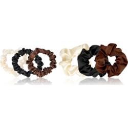 Brushworks Everyday Satin Scrunchie Set gumki do włosów 6 szt.