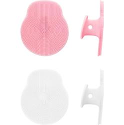 Brushworks Silicone Cleansing Pads płatki złuszczająco-oczyszczające 2 szt.