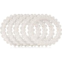 Brushworks Wonder Bobble gumki do włosów Clear 5 szt.